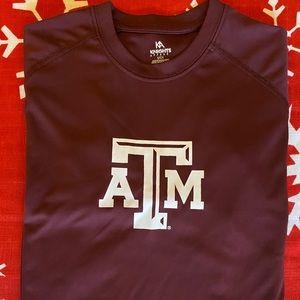 Texas A&M Moisture Wicking Athletic Tee